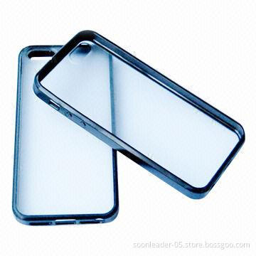 Hybrid Flexi Skin Covers for iPhone 5, Black Color, Customized Logos Welcomed